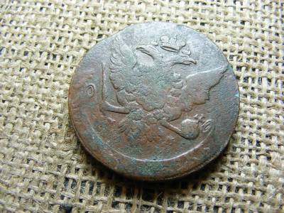 Cári Orosz 5 Kopek, 1758, Böcek
