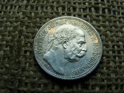 Ezüst 1 korona, 1916 KB, extra