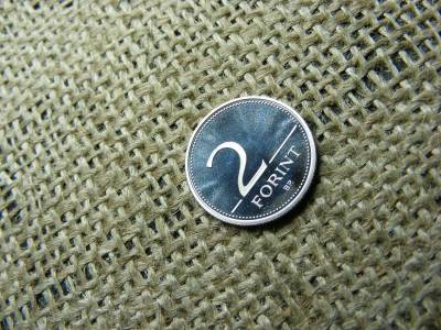 2 forintos érme, 2007, PP