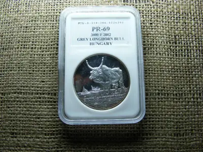 Ezüst 3000 forint, 2002, PP, PCG tok