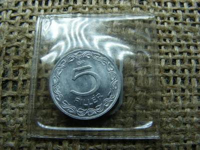 5 fillér 1965, BB, Budapest Bank, banki csomagolás