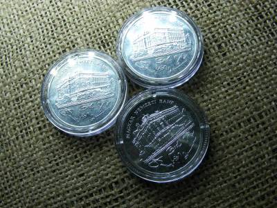 Ezüst 200 forintos érme, 1992