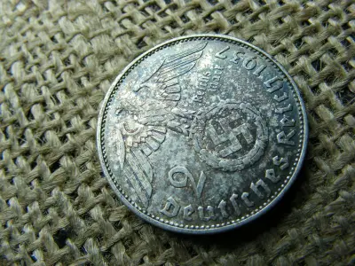 Ezüst Birodalmi 2 márka, 1937 E