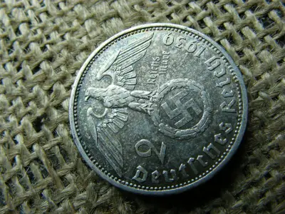 Ezüst Birodalmi 2 márka, 1939