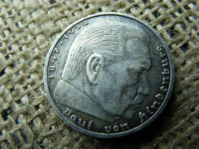 Ezüst Birodalmi 2 márka, 1939