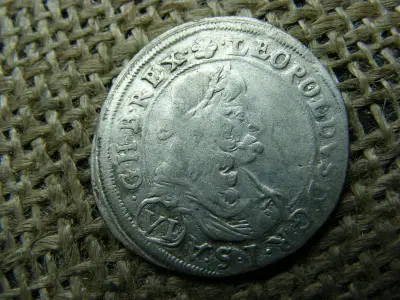 Ezüst 6 krajcár, 1673, Habsburg