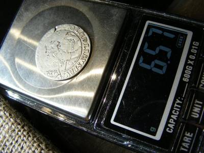 Sigmond ezüst 1/4 tallér, 1623