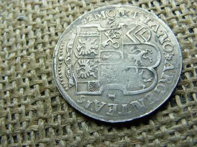 Brandenburg 1/3 Talér, 1672, IW Friedrich Wilhelm