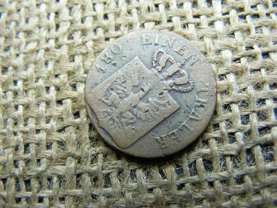 2 Pfennig, 1821, A pfenninge