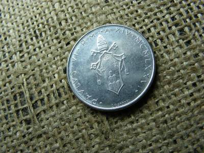 Vatikán 100 lira, 1976, lire
