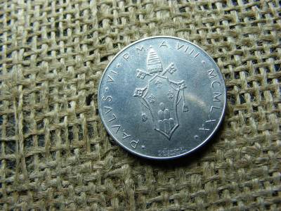 Vatikán 50 lira, 1970, lire