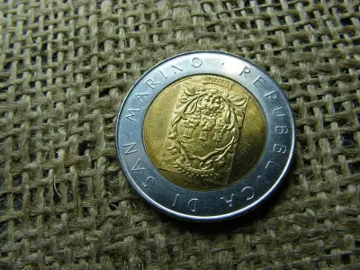 San Marino 500 Lira, 1988