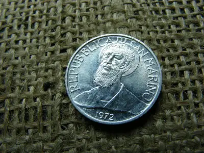 San Marino 5 lira, 1972, lire