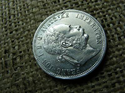 Ezüst 1 forint, 1873, Ferenc József