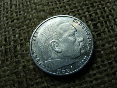 Ezüst Birodalmi 2 márka, 1937 E