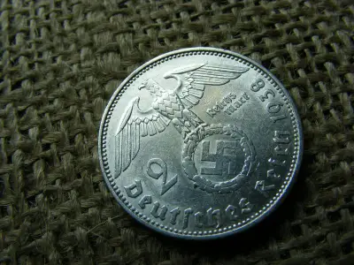 Ezüst Birodalmi 2 márka, 1938 E