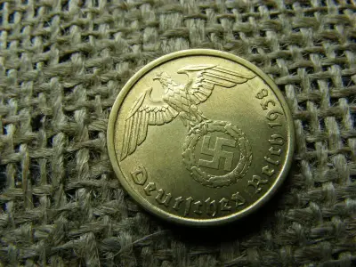 Birodalmi 10 pfennig, 1938, A