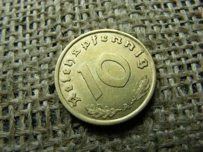 Birodalmi 10 pfennig, 1938, A