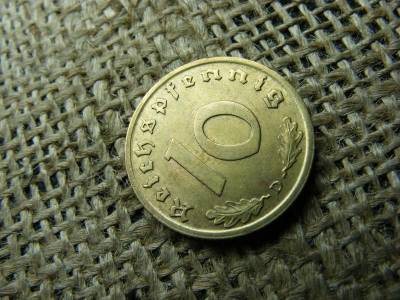 Birodalmi 10 pfennig, 1939, D
