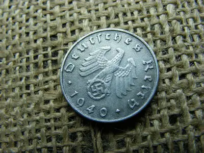 Birodalmi 10 pfennig, 1940, B jelű