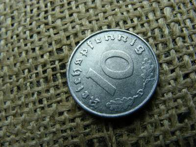 Birodalmi 10 pfennig, 1941, D