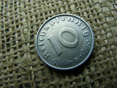 Birodalmi 10 pfennig, 1942 B