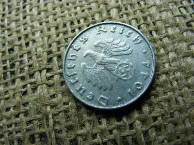 Birodalmi 10 pfennig, 1944 B
