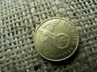 Birodalmi 5 pfennig, 1939, J jel