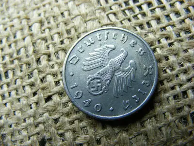 Birodalmi 5 pfennig, 1940, F jelzés