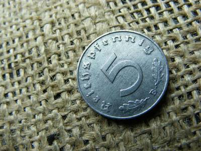 Birodalmi 5 pfennig, 1942, B jelzés