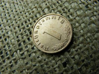 Birodalmi 1 pfennig érme, 1938, J jelzés
