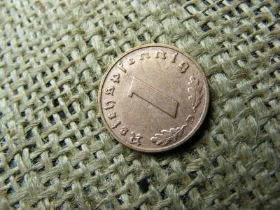 Birodalmi 1 pfennig érme, 1938, D