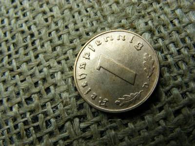 Birodalmi 1 pfennig, 1939, D