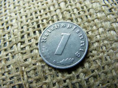 Birodalmi 1 pfennig, 1942, D