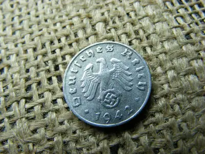 Birodalmi 1 pfennig érme, 1942, G jelzés