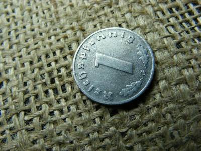 Birodalmi 1 pfennig érme, 1942, G jelzés