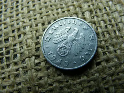Birodalmi 1 pfennig, 1943, F jel