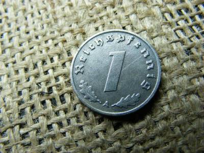 Birodalmi 1 pfennig érme, 1943, A jelzés