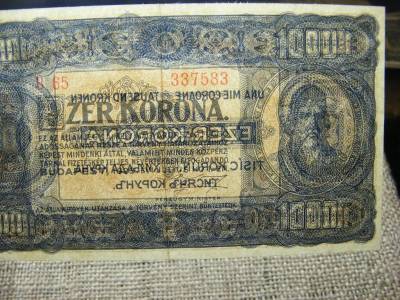 1000 korona, 1923, gyönyörű állapot
