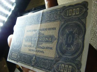 1000 korona, 1923, gyönyörű állapot