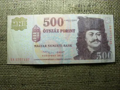 500 forintos bankjegy, 2013, EA