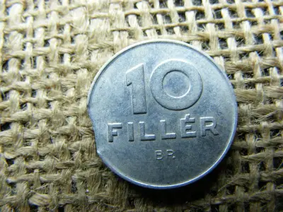 10 fillér, 1989, verdehibás, kicsípett