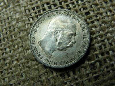 Ezüst 1 korona érme, 1914, Corona