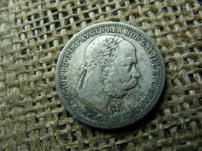 Ezüst 1 korona érme, 1901, Corona