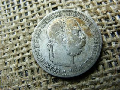 Ezüst 1 korona érme, 1894, Corona