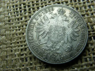 Ezüst 1 florin, 1885, Ferenc József