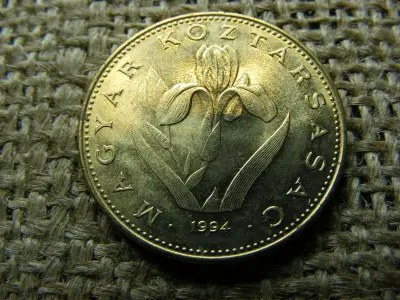 20 forintos érme, 1994, verdefényes