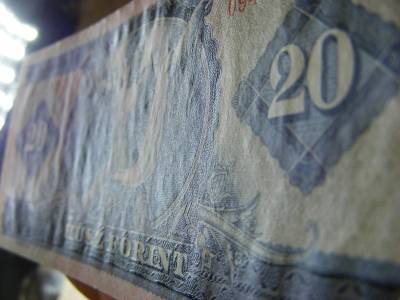 20 forintos bankjegy, 1969, hajtatlan
