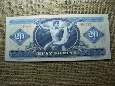 20 forintos bankjegy, 1969, hajtatlan