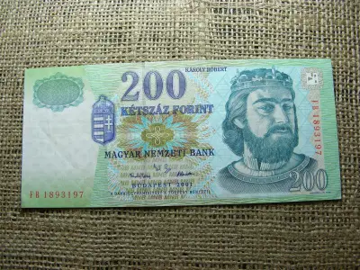 200 forintos bankjegy, 2001, FB sorozat